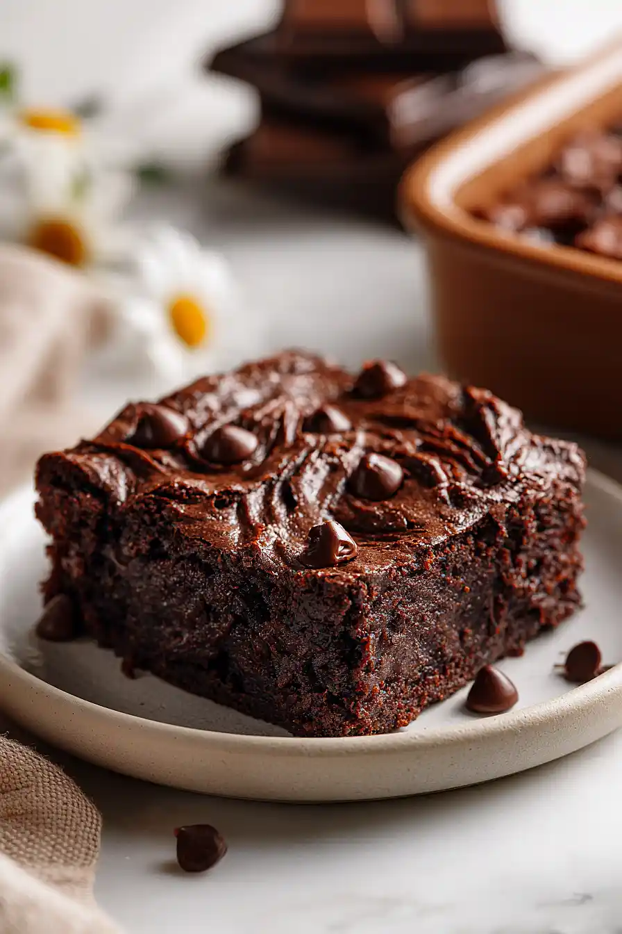 microwave avocado brownies