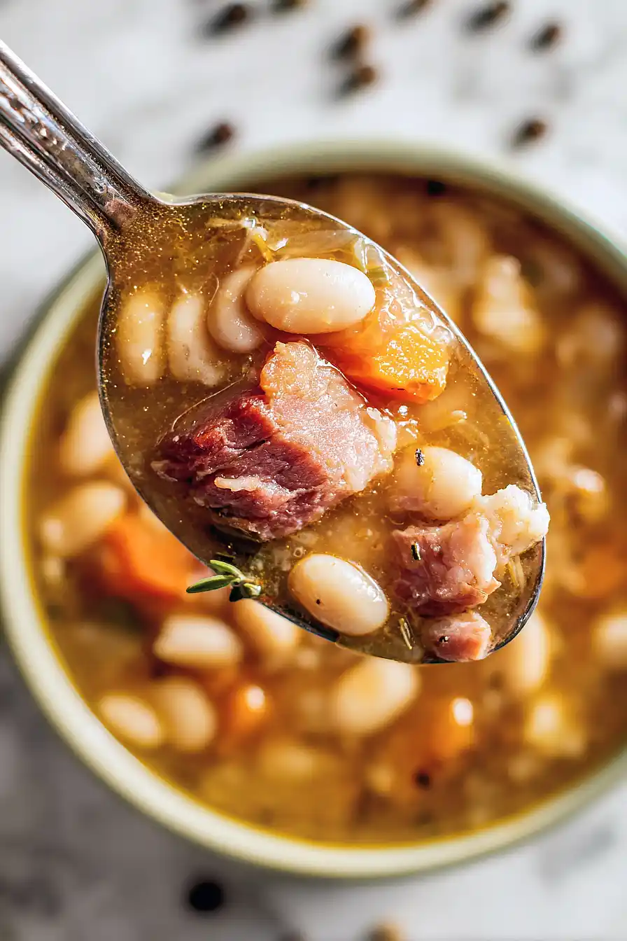 instant pot ham and bean soup