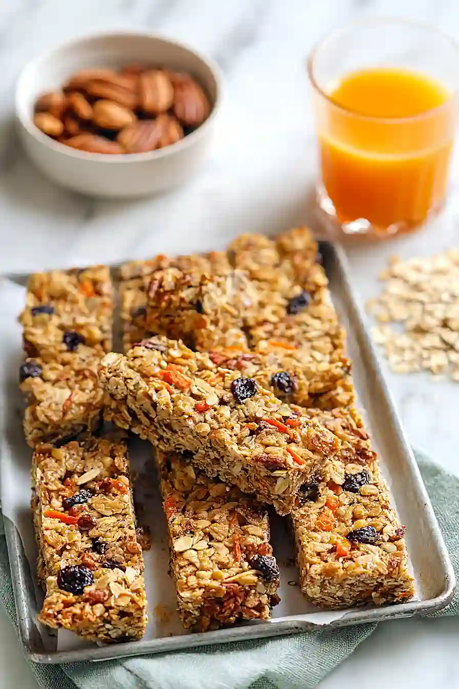 carrot cake granola bars