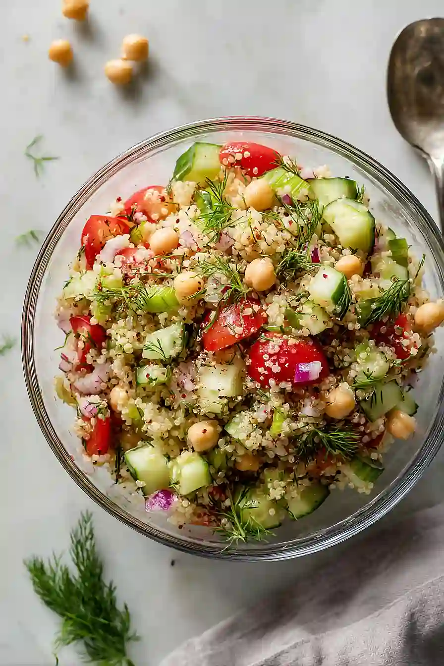 quinoa and celery salad