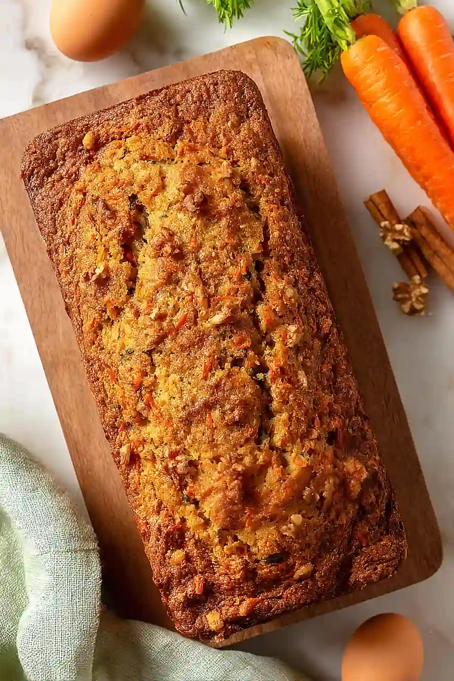 carrot cake loaf bread