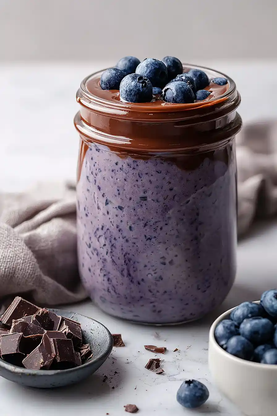 blueberry overnight oats