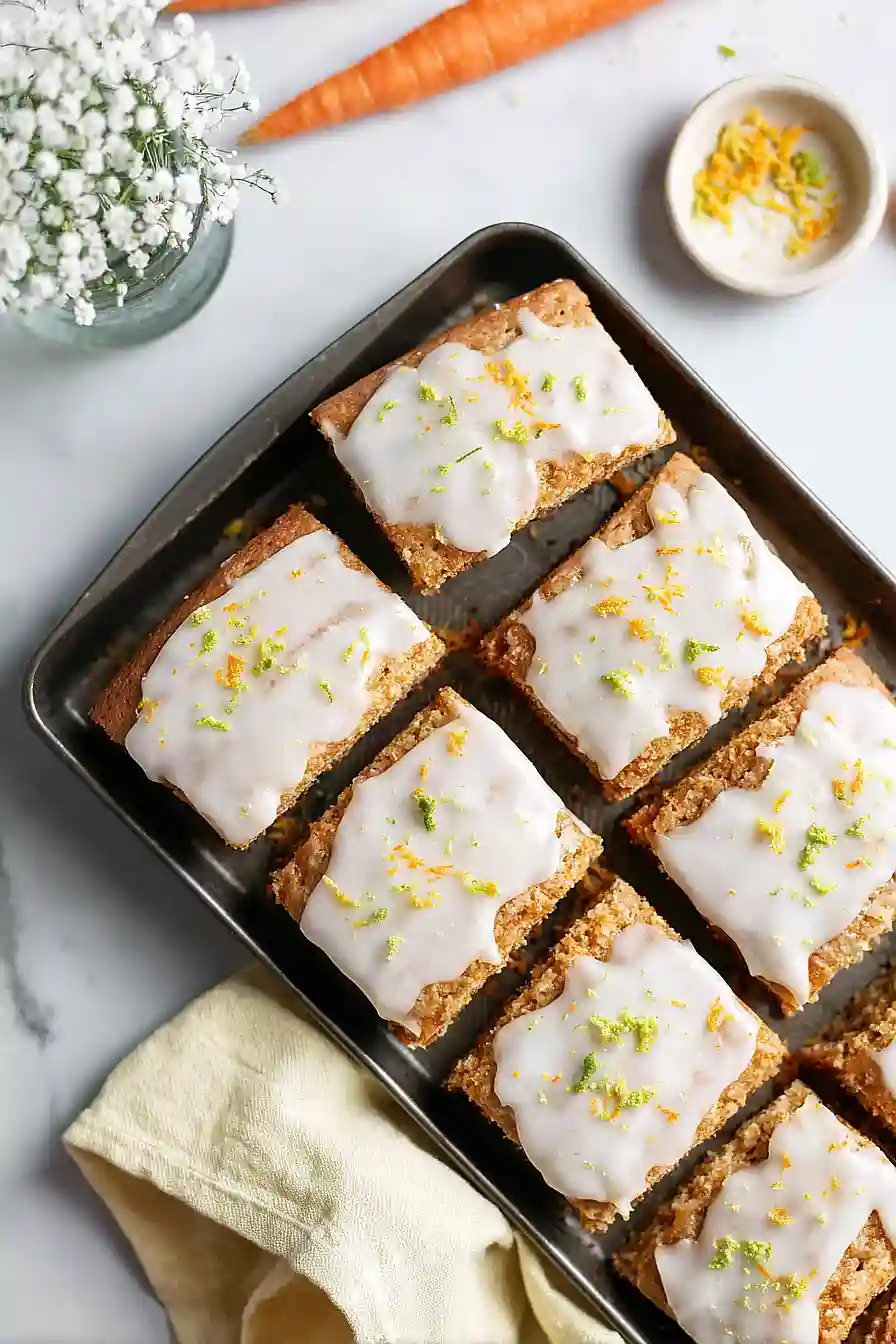 glazed carrot cake