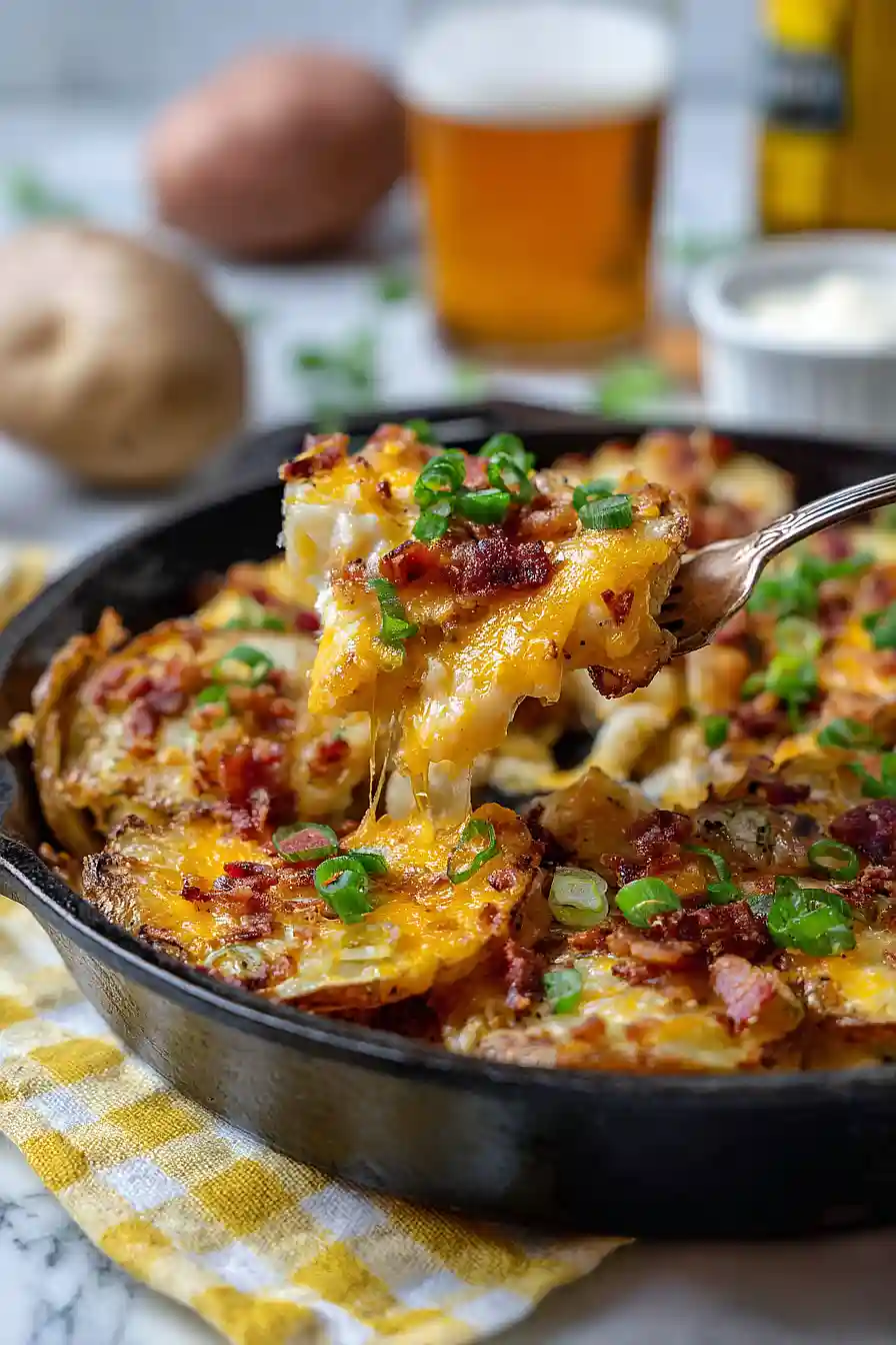 irish pub nacho potatoes
