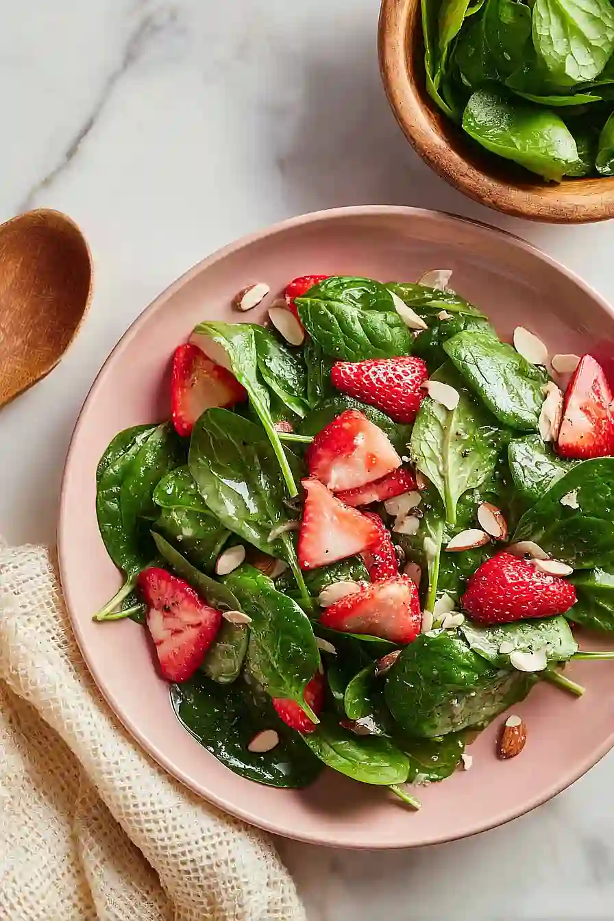easter spinach salad