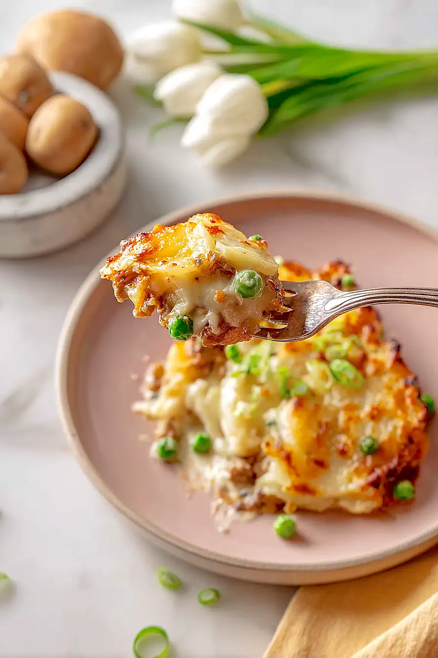scalloped potatoes shepherds pie