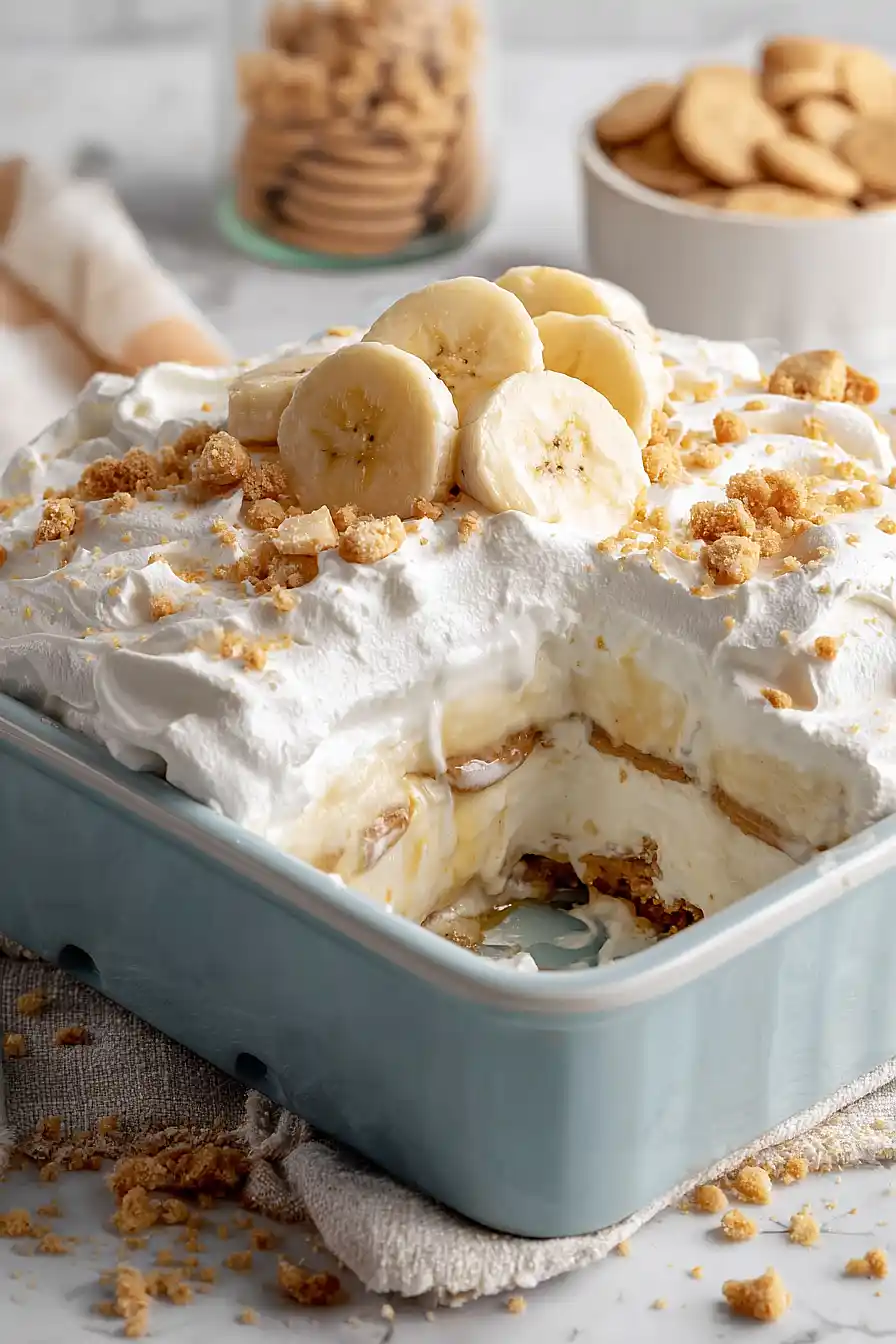 dairy free banana pudding