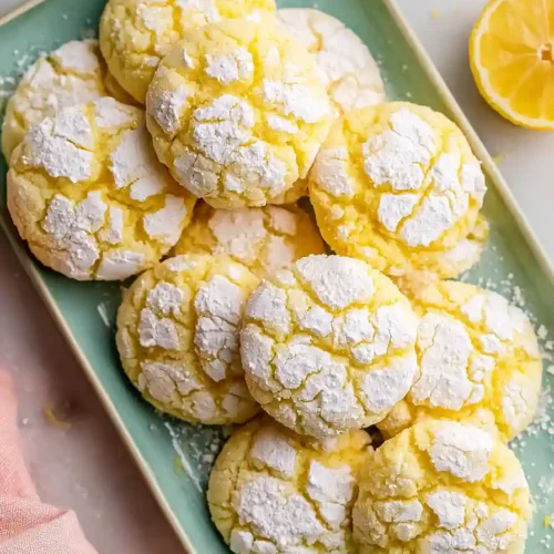 lemon cake mix cookies
