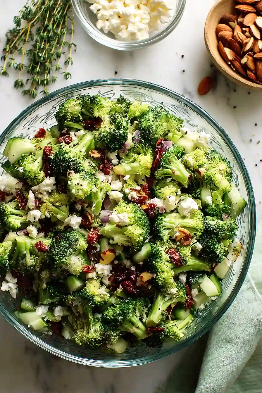 greek broccoli salad