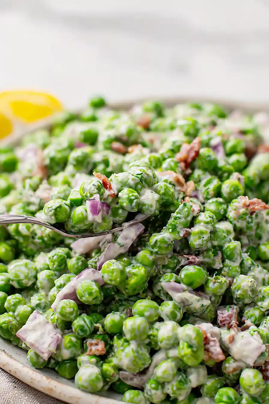 dairy free pea salad