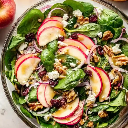 apple spinach salad