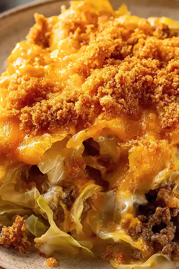 ground beef and cabbage casserole