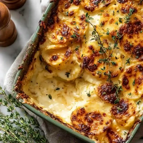scalloped potatoes for a crowd