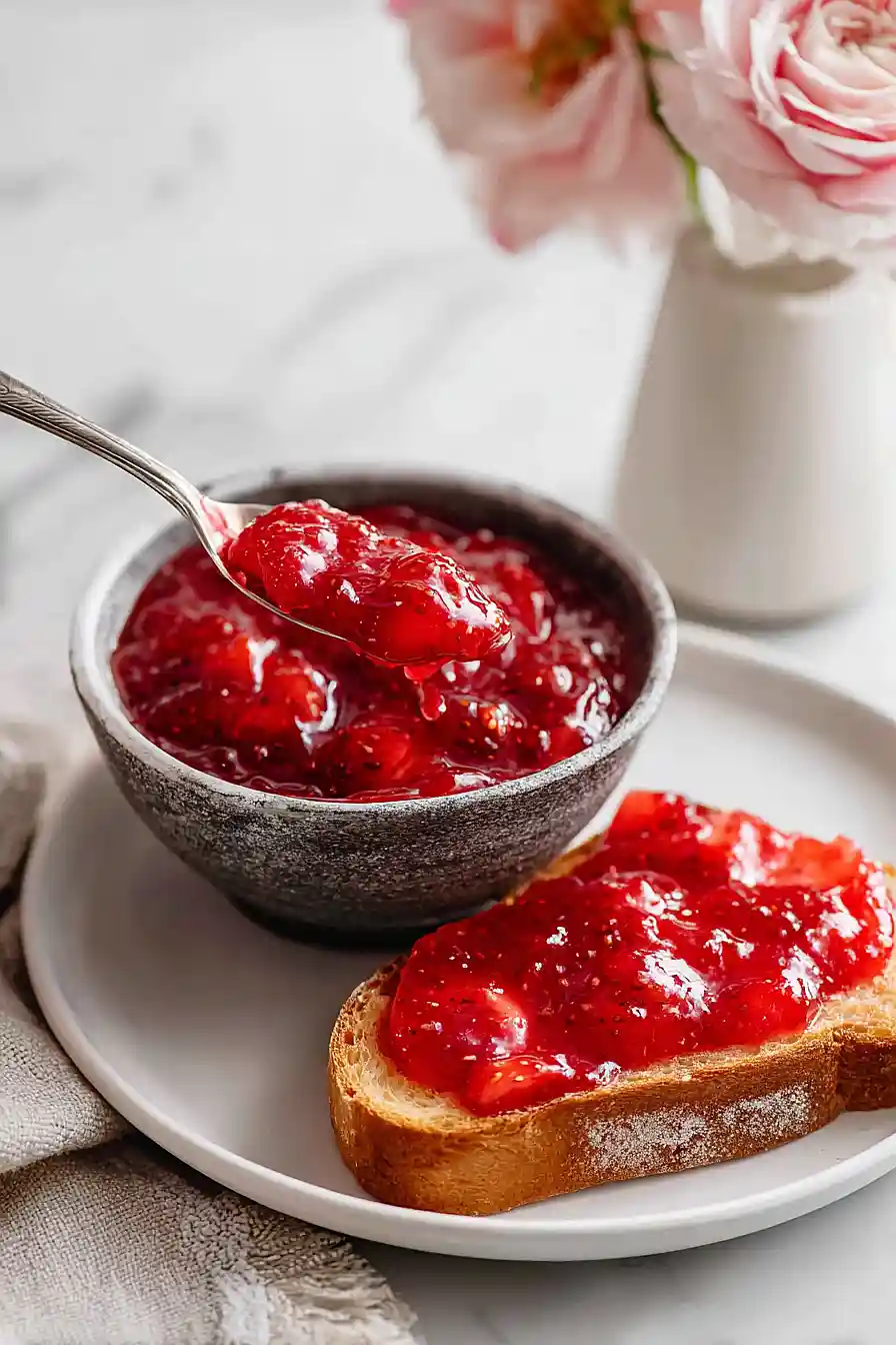 strawberry cake filling