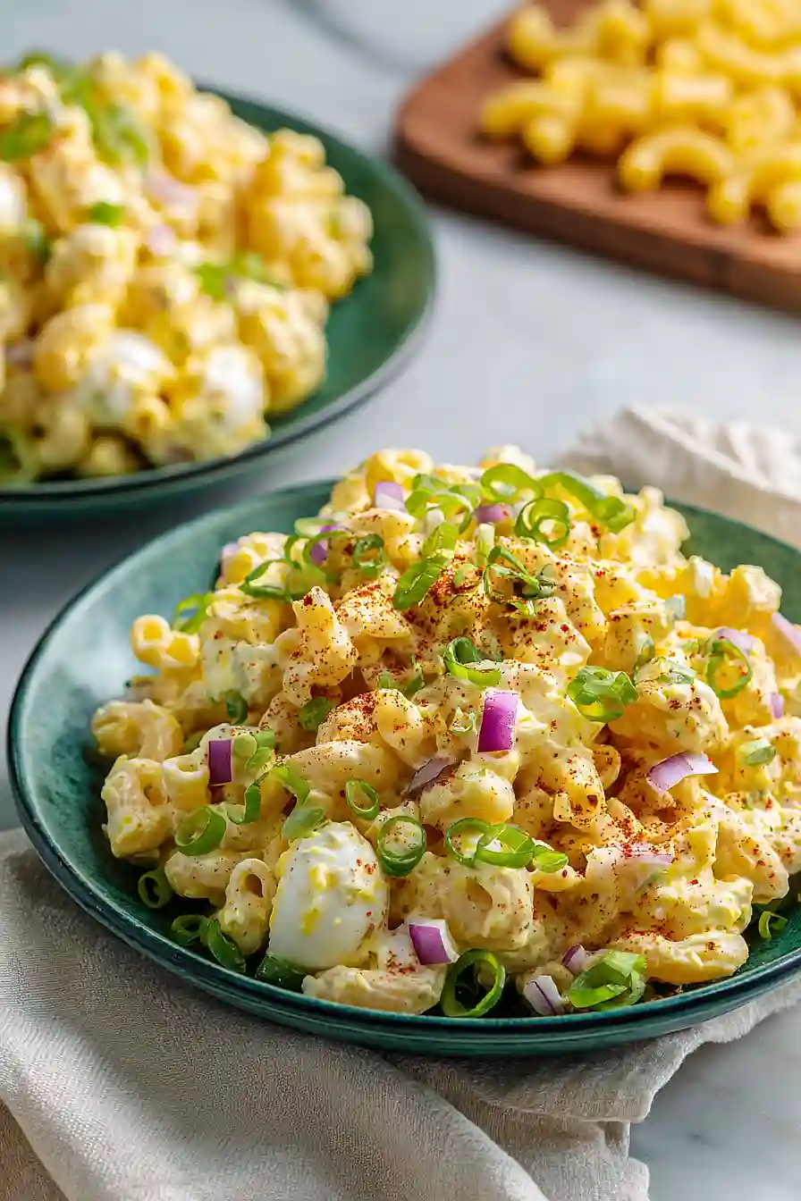 deviled egg pasta salad