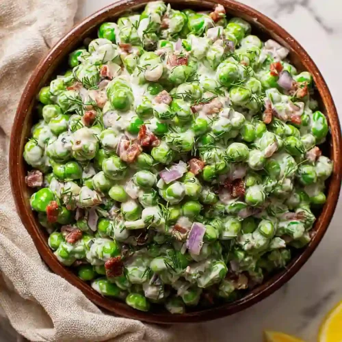 dairy free pea salad