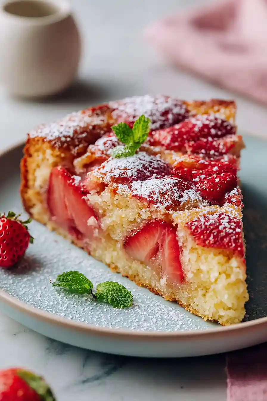 gluten free strawberry cake