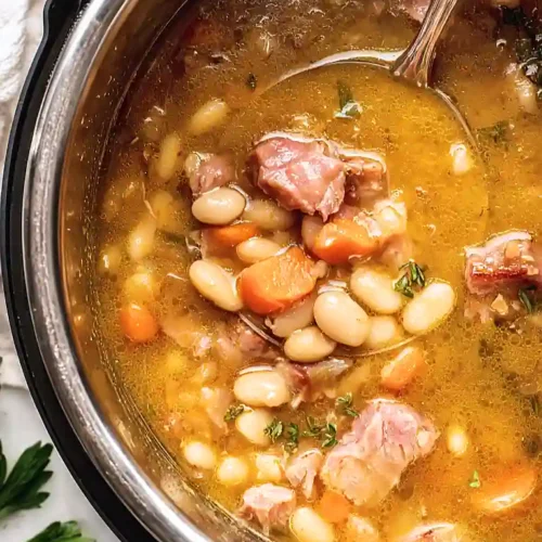 instant pot ham and bean soup