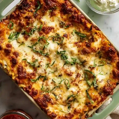 cottage cheese veggie lasagna
