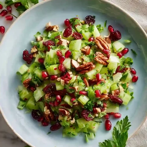 celery salad with cranberries
