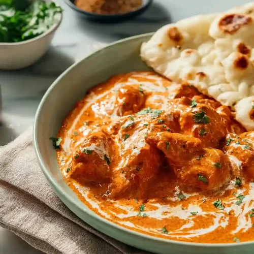 low calorie butter chicken with greek yogurt