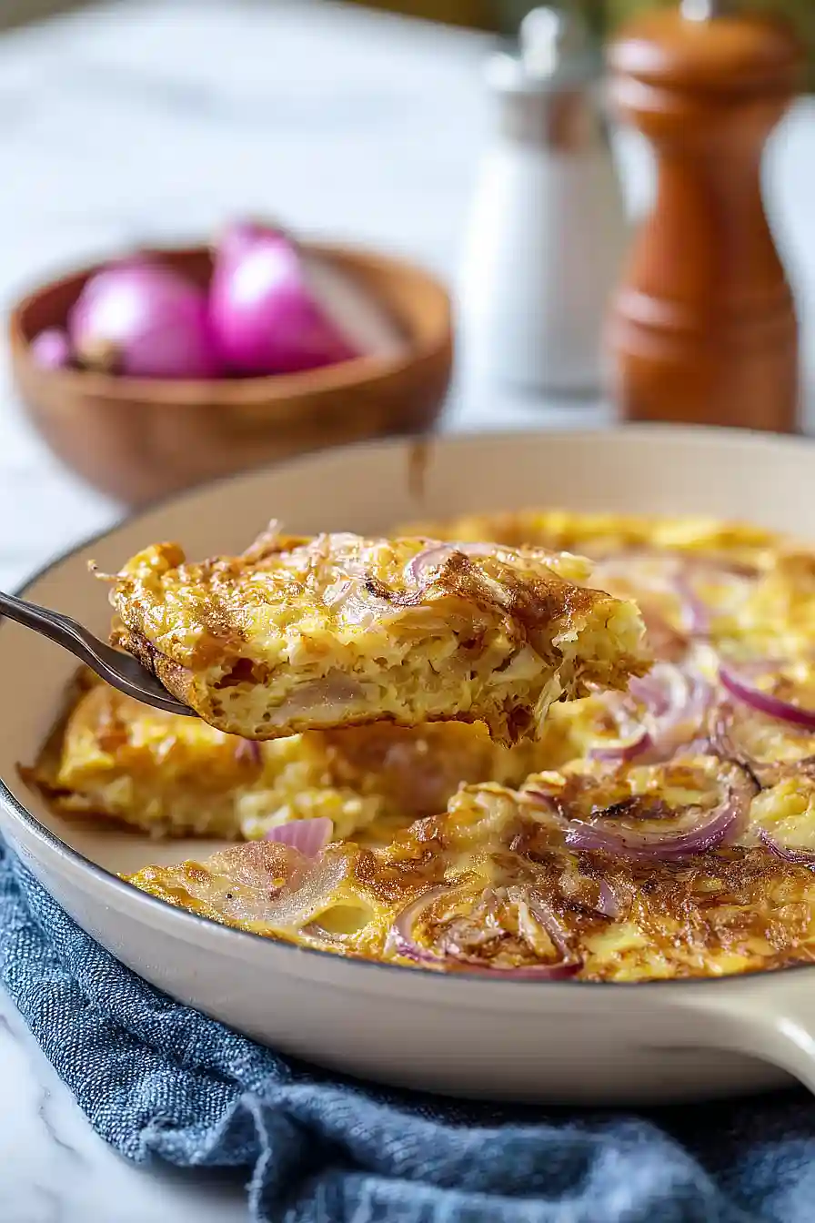 frittata di cipolle