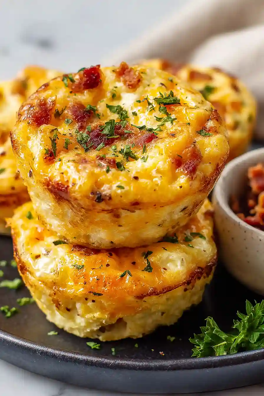 cottage cheese bacon egg bites