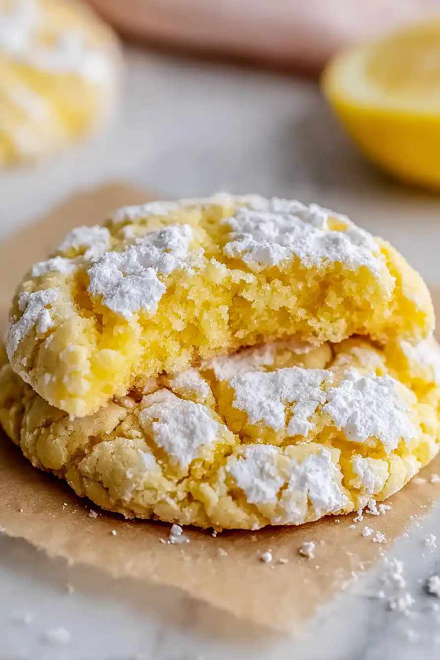 lemon cake mix cookies