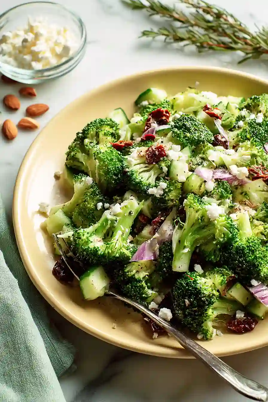 greek broccoli salad