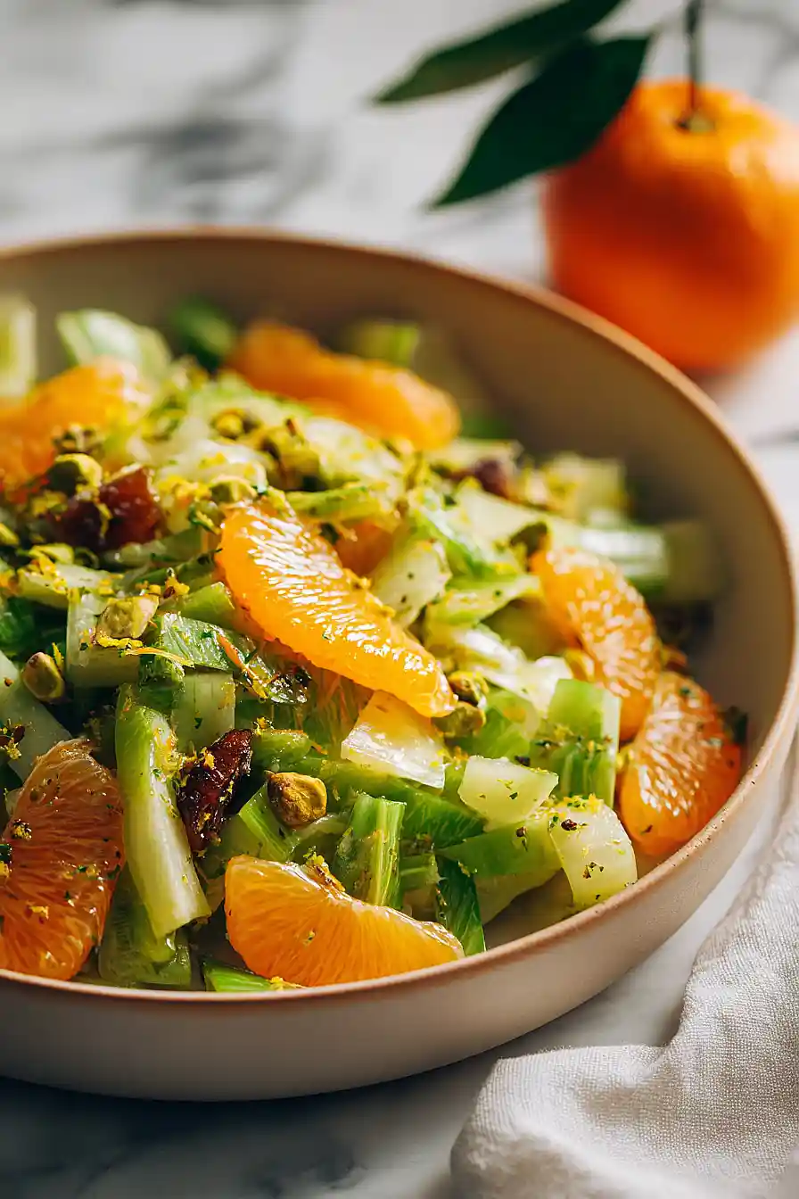 celery orange salad