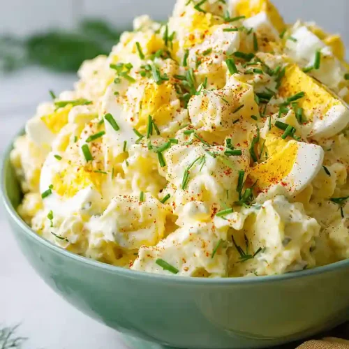 easter egg potato salad