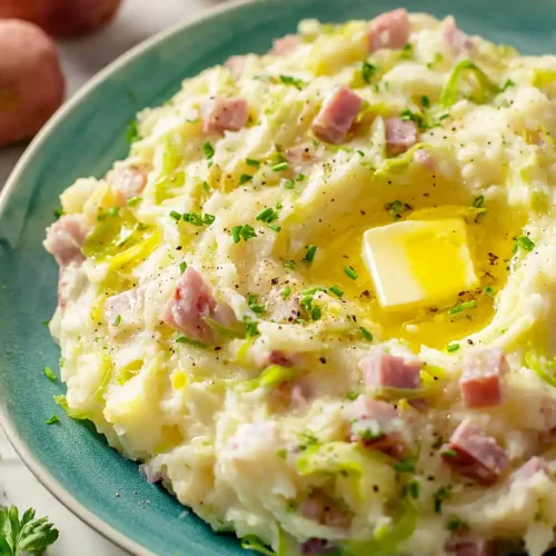 colcannon with ham