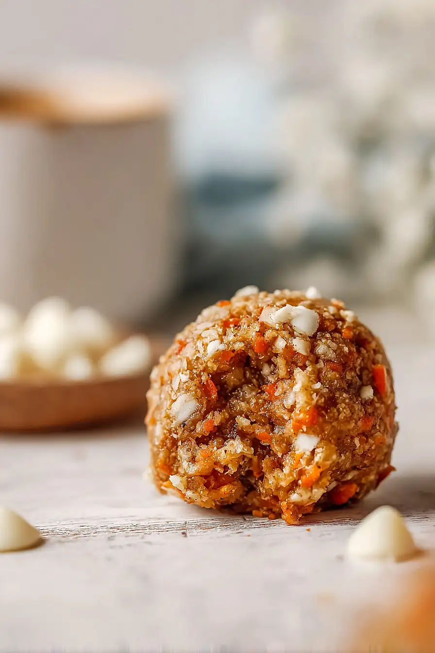 carrot cake bites