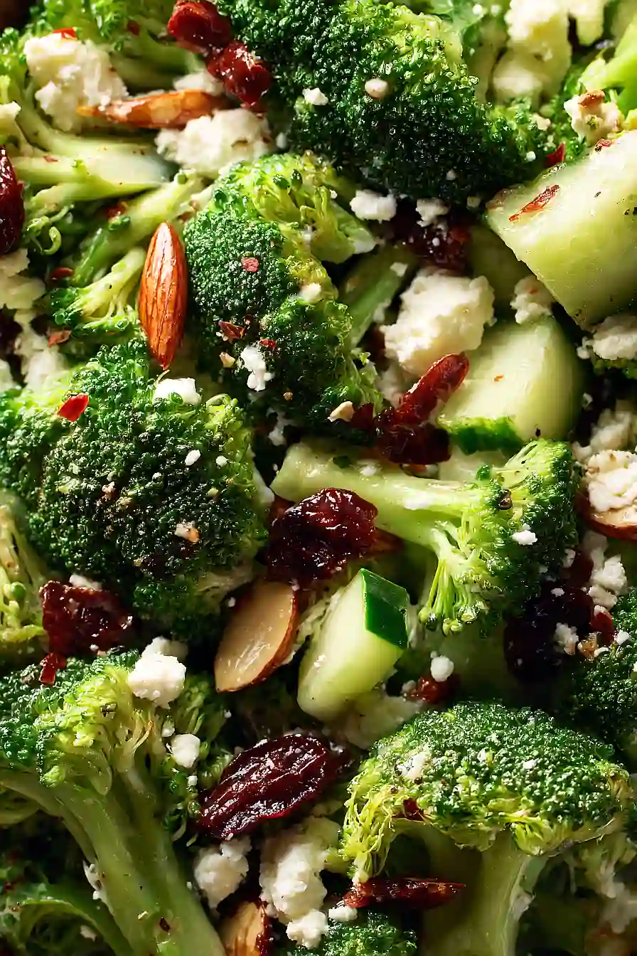 greek broccoli salad