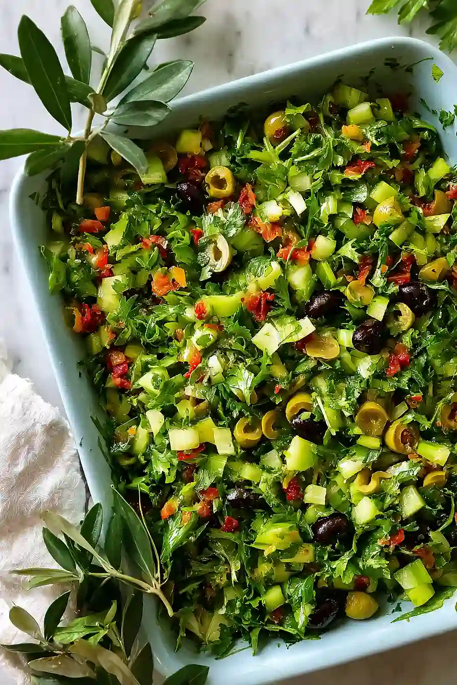 mediterranean celery salad
