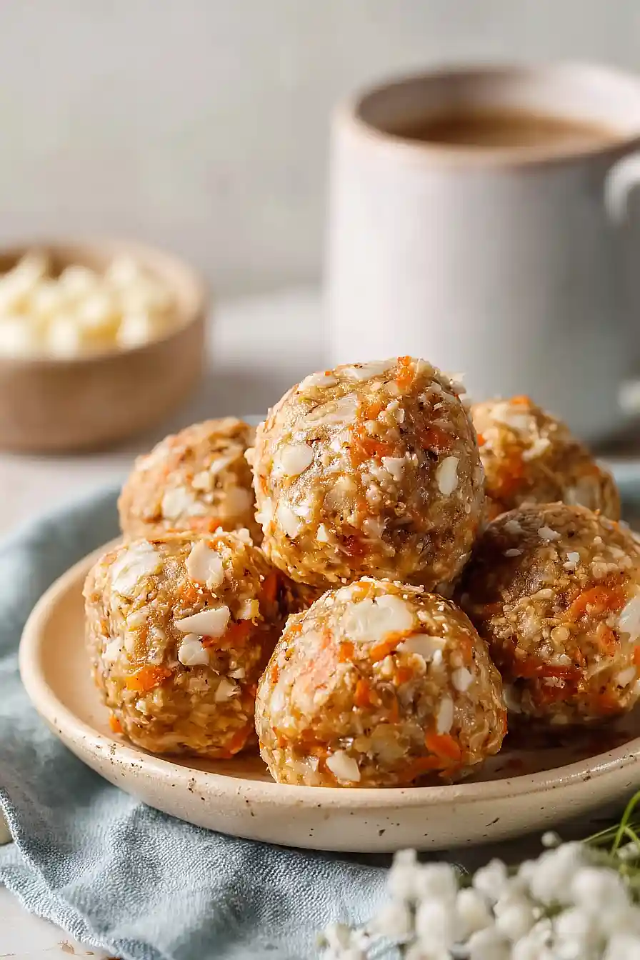 carrot cake bites
