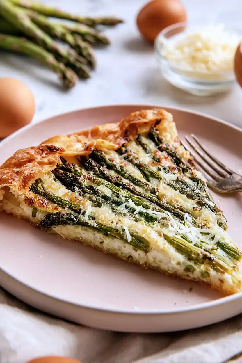 asparagus galette
