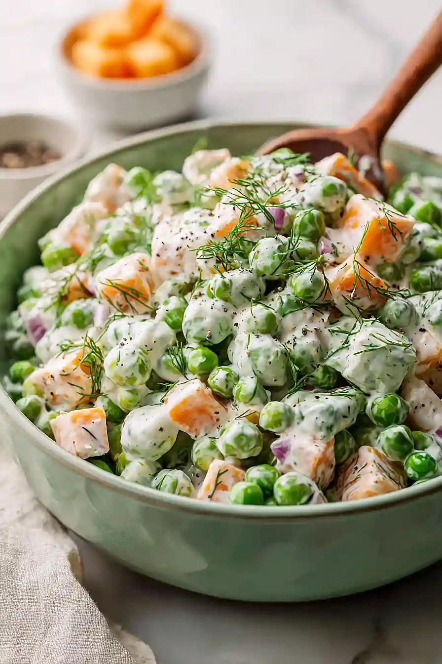 gluten free pea salad