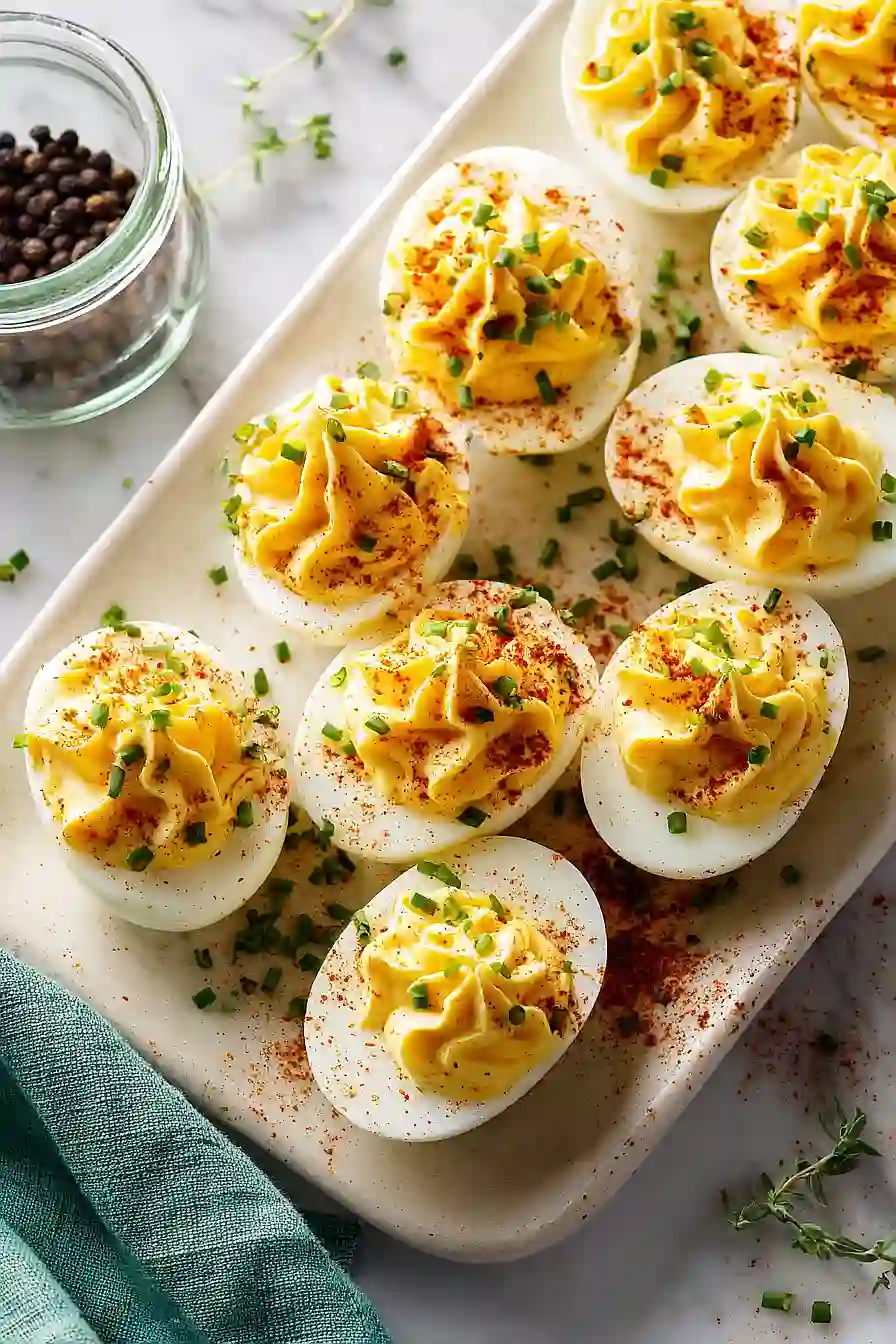deviled eggs without mayo