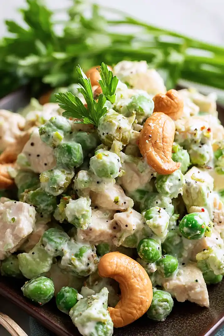 cashew pea salad