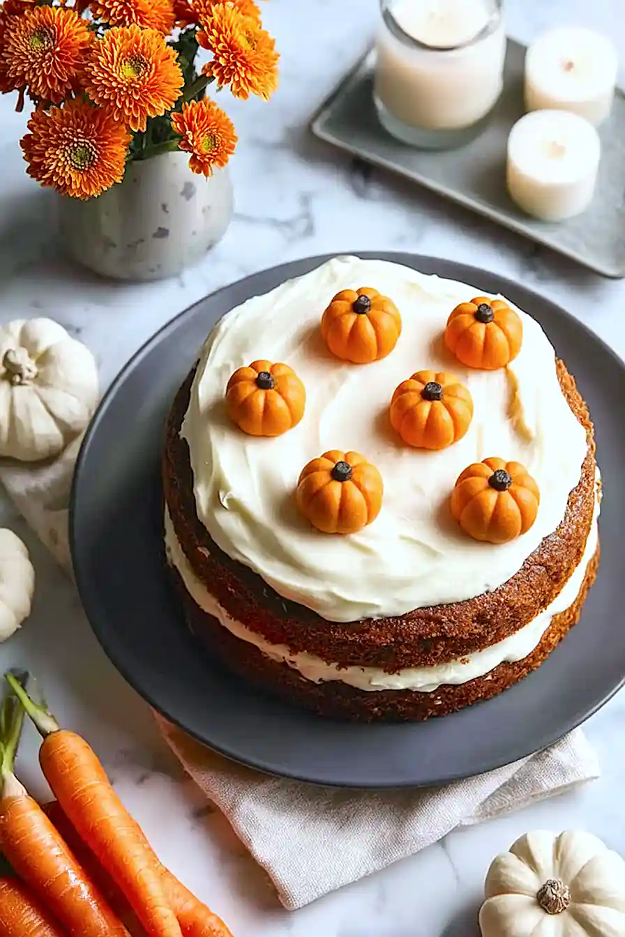 halloween carrot cake
