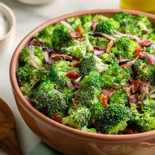 broccoli salad with greek yogurt