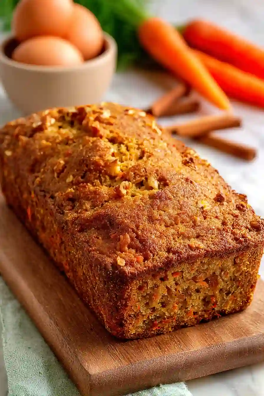 carrot cake loaf bread