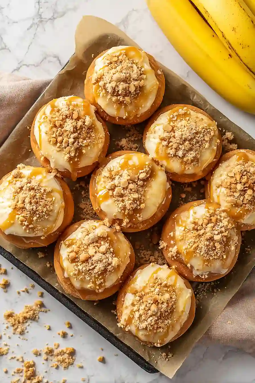 banana pudding donut