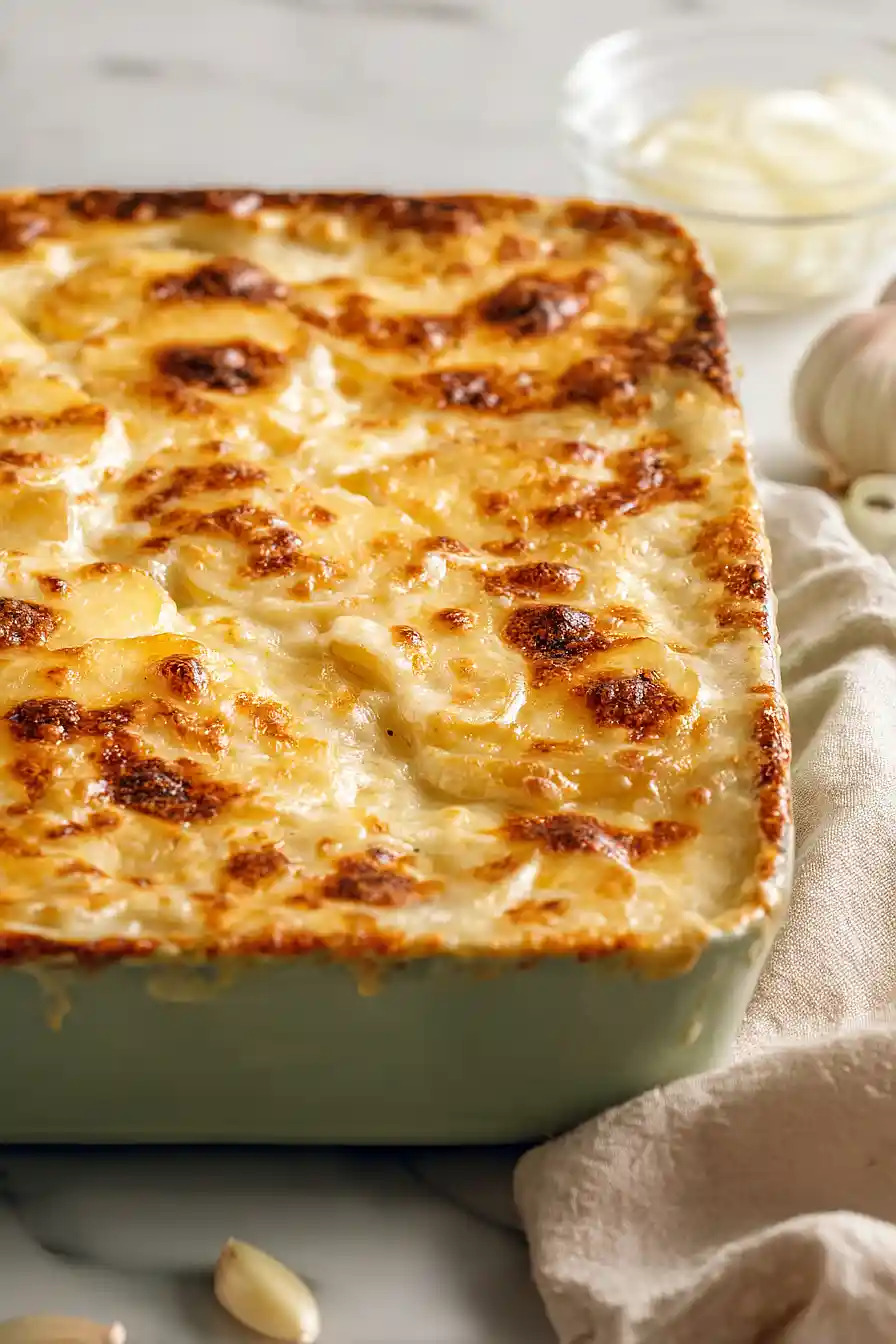 scalloped potatoes without cheese