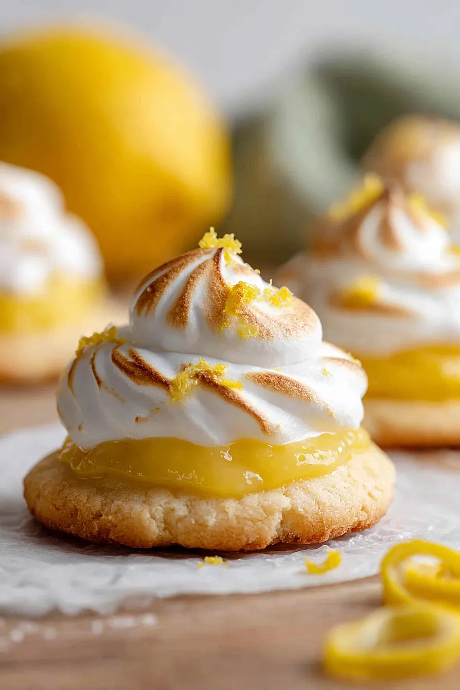 lemon meringue pie cookies