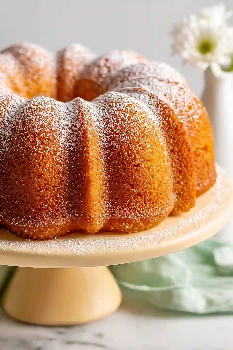 banana pudding bundt cake