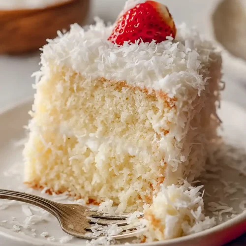 fourth of july coconut cake