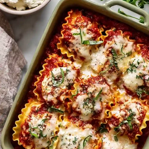 lasagna roll ups with cottage cheese