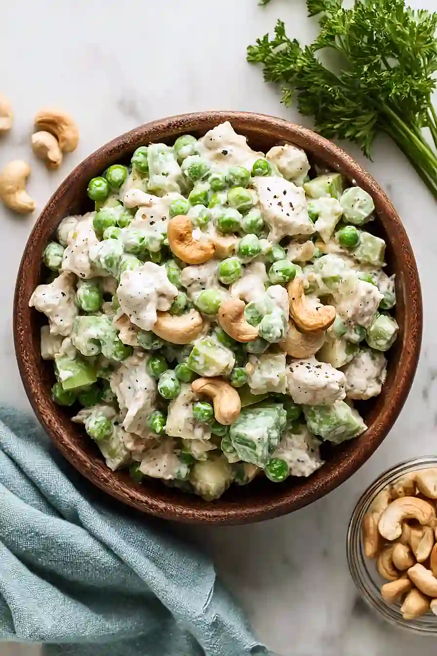 cashew pea salad
